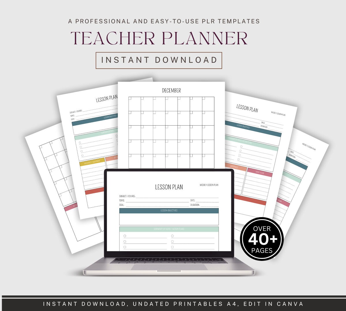 Teacher planner